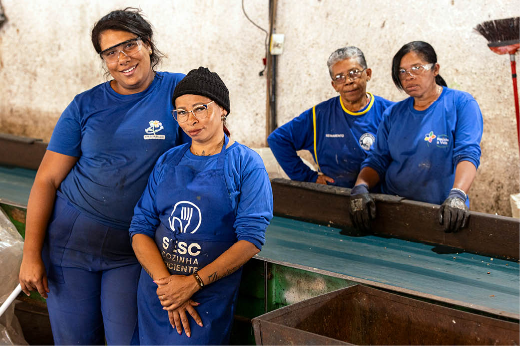 Brasilia_DF, 24 de junho 2025   OCB - Retratos por um mundo melhor  Na imagem, a cooperativa Recicle a vida  Imagem: Leo Drumond / NITRO