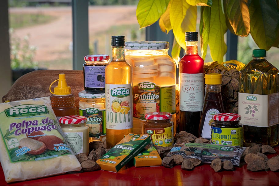 PORTO VELHO_RO 11 de Julho de 2025 OCB / RECA - Nova California Na imagem, detalhes dos produtos comercializados na loja do projeto Reca em Nova California, distrito de Porto Velho. Imagem: Alexandre Rezende / NITRO Historias Visuais