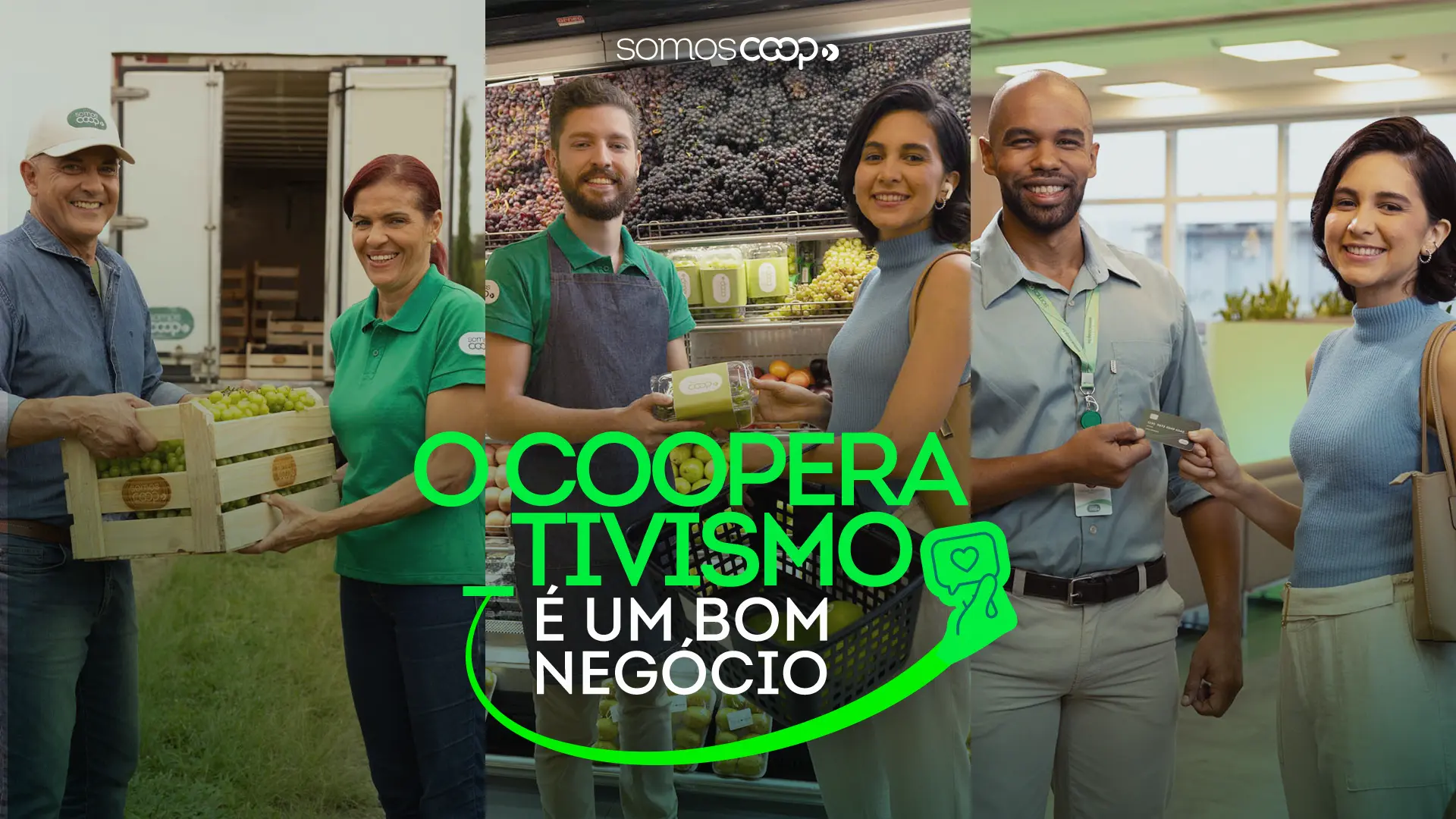 Campanha busca reforçar a importância do cooperativismo 