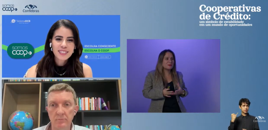 Live debate crescimento sustent&aacute;vel do cooperativismo de cr&eacute;dito 