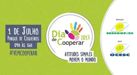 SC vai ter Dia de Cooperar em Florianópolis