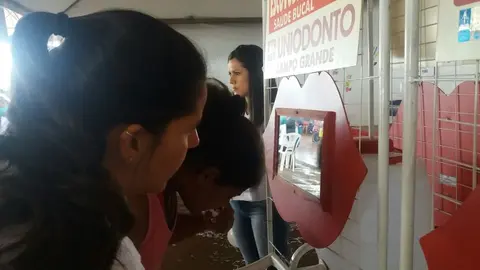 MS | Escovódromo em Campo Grande promove a saúde bucal