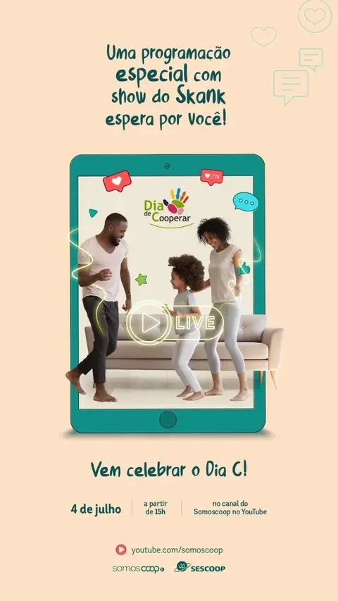 Dia C: Sábado tem celebração on-line 