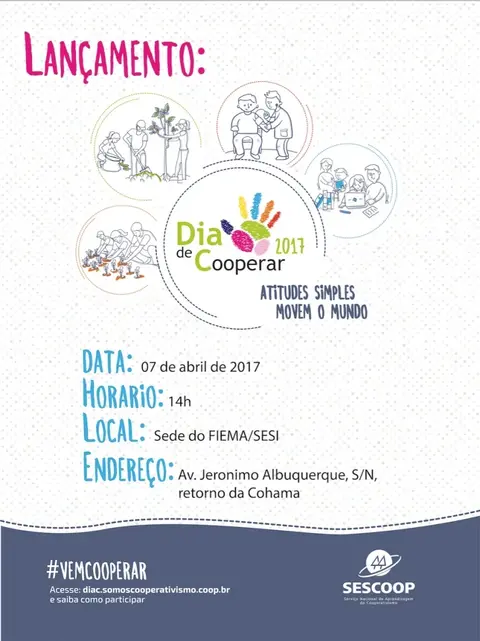 Lançamento do Dia C 2017 mobiliza cooperativas em São Luís