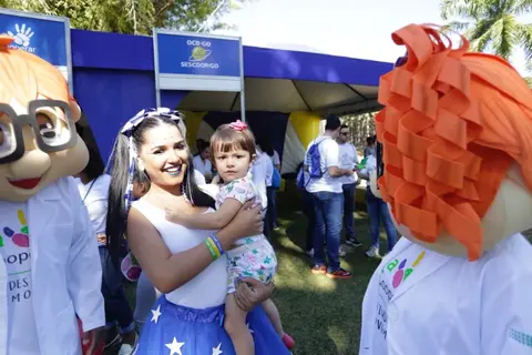 Festa do cooperativismo reúne famílias no Zoo de Goiânia