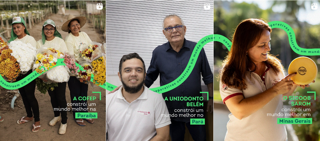 Histórias reais mostram a força do coop em ação inédita de comunicação 